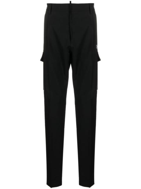 Utility One Pleat tapered trousers