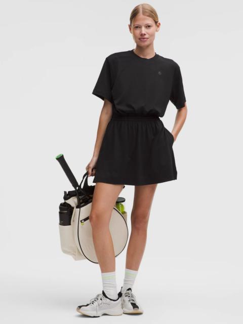 lululemon Smocked-Waist T-Shirt Dress