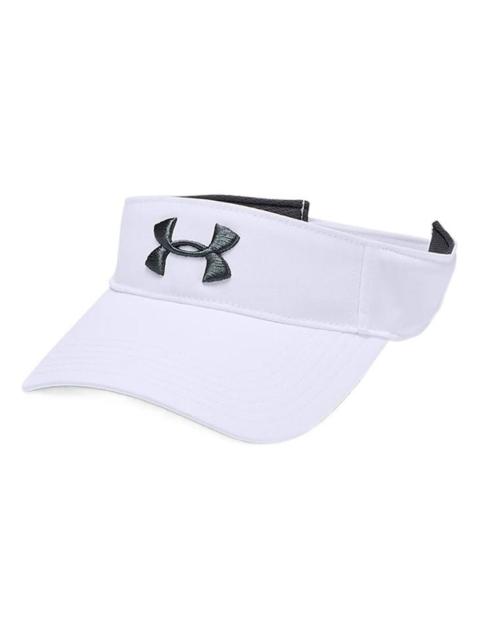 Under Armour Under Armour Core Golf Visor 'White Black' 1328676