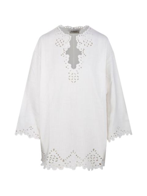 Isabel Marant Étoile scalloped tunic
