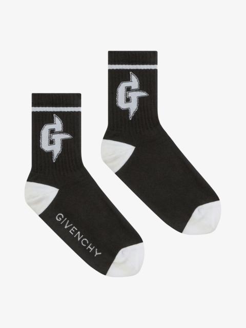 Givenchy G RIDER SOCKS IN COTTON