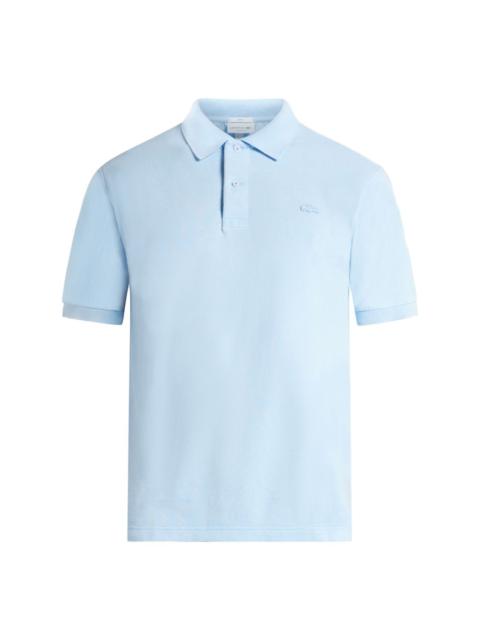 logo-appliqué cotton polo shirt