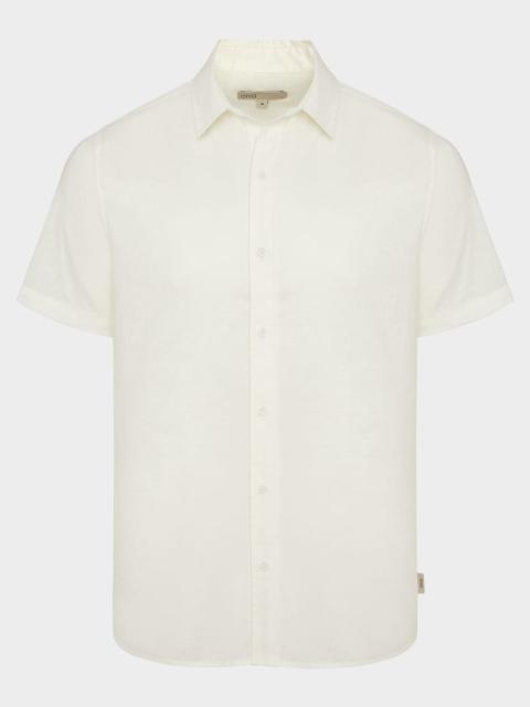 onia Men's Stretch Linen Short-Sleeve Shirt