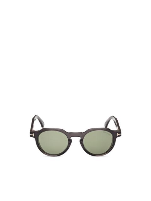 TOM FORD Thomas round-frame sunglasses
