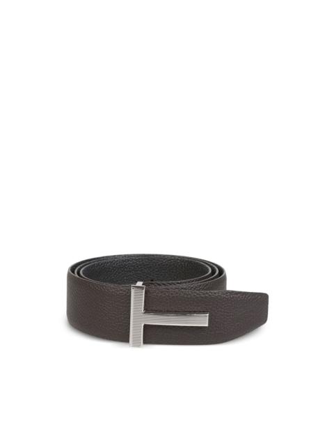 TOM FORD ridge buckle T belt