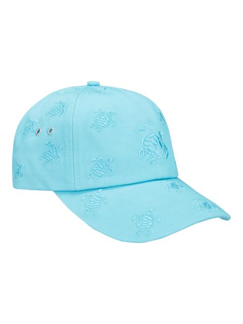 Embroidered Cap Turtles All Over