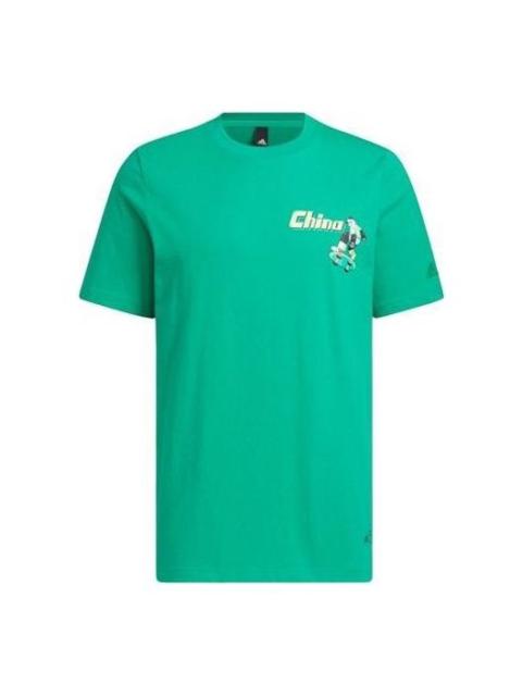 adidas CHINA GFX T-Shirts 'Green' IP3963