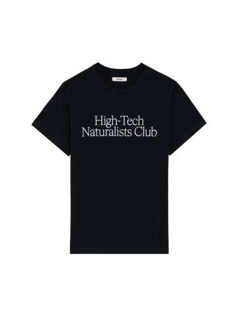 PANGAIA Mens High-Tech Naturalists Club T-shirt - Black