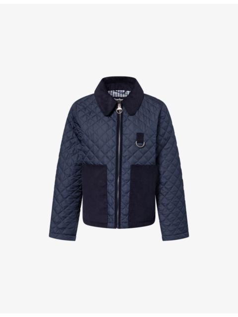 Barbour Aylesby Embroidered-Logo Quilted Jacket