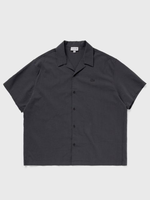 LACOSTE Relaxed Fit Seersucker Shirt