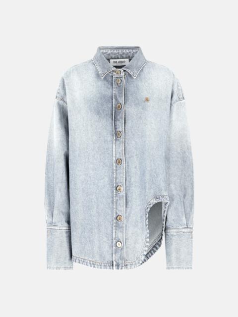 THE ATTICO "DIANA'' SKY BLUE JACKET