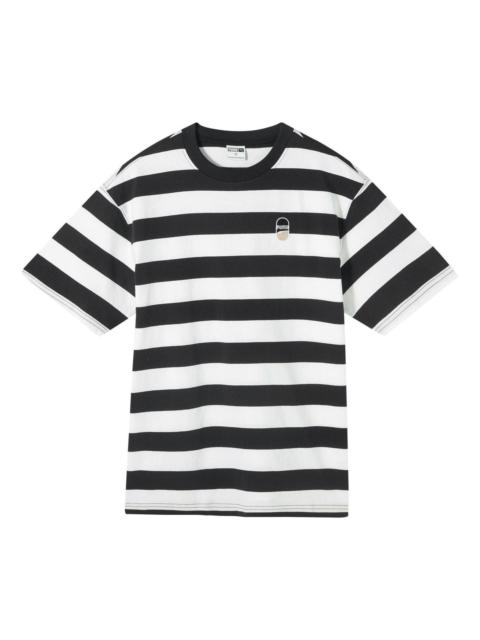 PUMA PUMA Downtown Striped T-shirt 'Black White' 630115-01