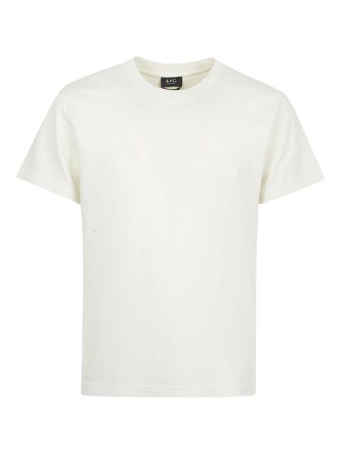 A.P.C. embossed T-shirt