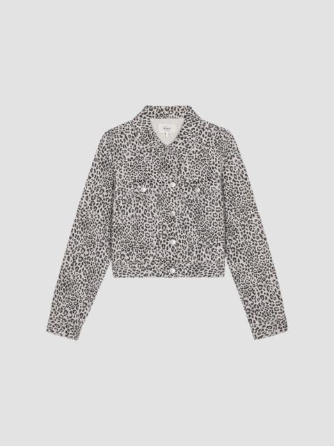 Rails Women's Brea Cheetah-Print Denim Jacket - Ecru Cheetah