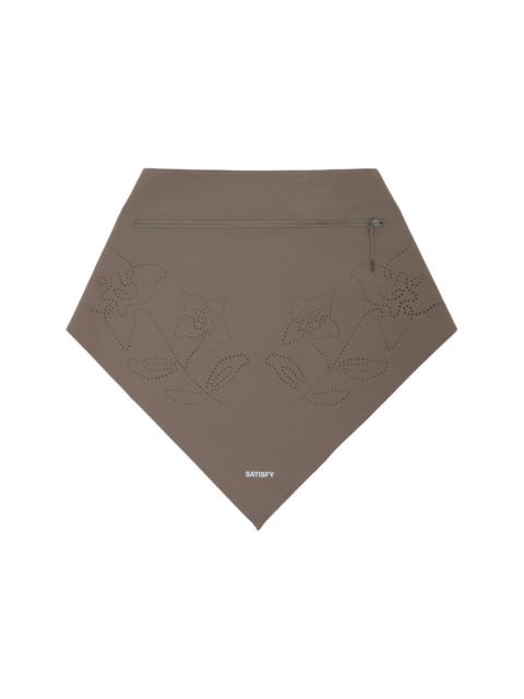 SATISFY Taupe PeaceShell Ice Bandana Scarf