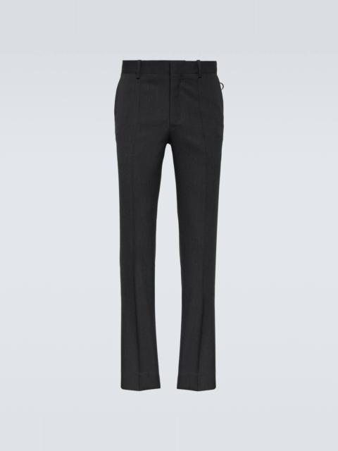 UNDERCOVER Low-rise wool slim pants