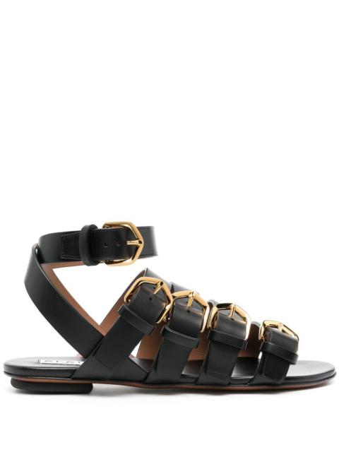 Leather sandals