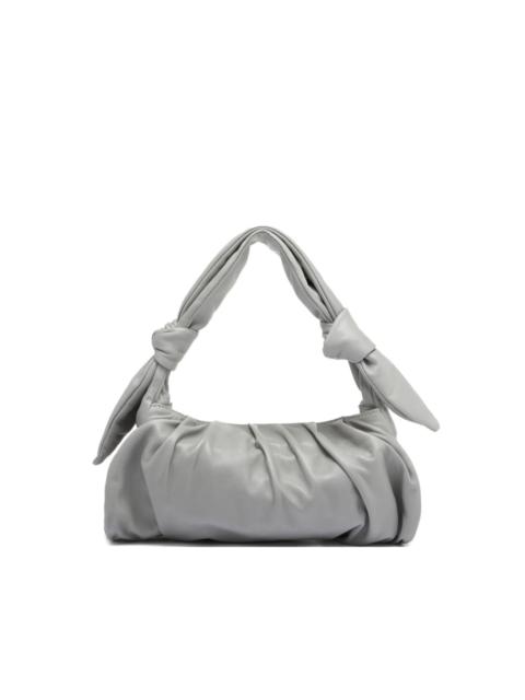 OFFICINE CREATIVE knotted leather shoulder bag