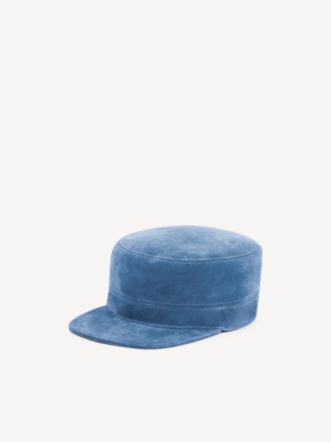 KENZO Suede leather cap