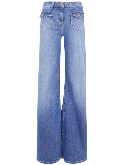 ELISABETTA FRANCHI Jeans Flared "Pj18n66e2 139 Vintage Blue"