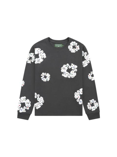 DENIM TEARS Denim Tears Rhinestone Cotton Wreath Thermal Vintage Black