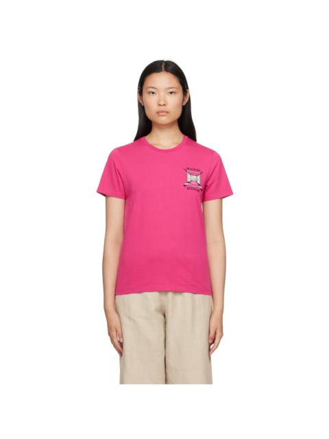 Pink College Fox T-Shirt