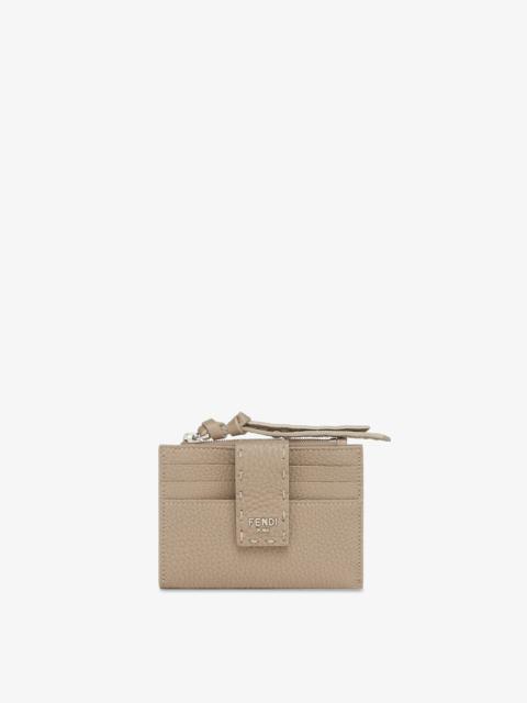 FENDI FF Diamonds Zip Card Case