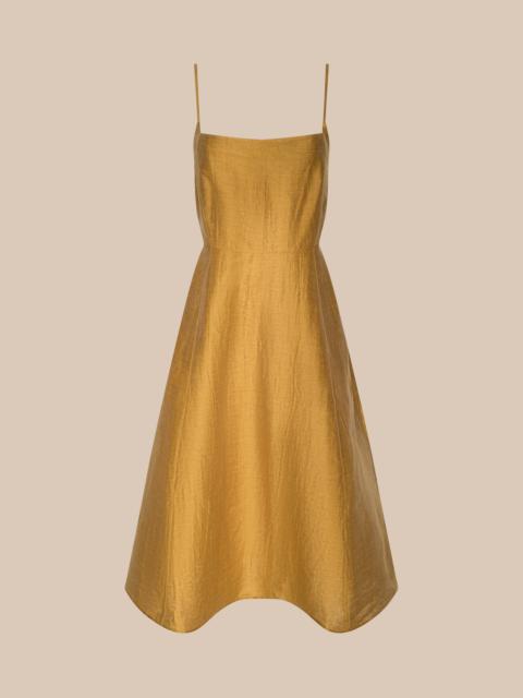 L'AGENCE Meredith Linen-Blend Dress