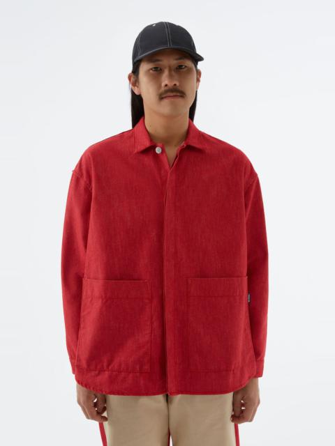 SUNNEI RED DENIM OVER SHIRT