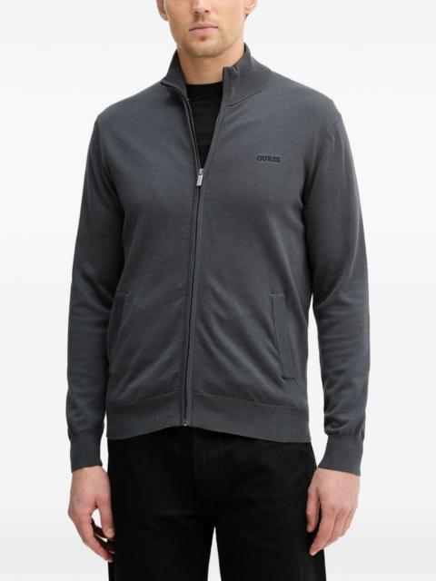 GUESS USA zip-up cardigan