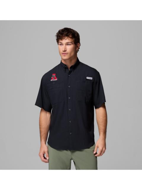 Columbia Men's Collegiate PFG Tamiami Short Sleeve Shirt - Alabama