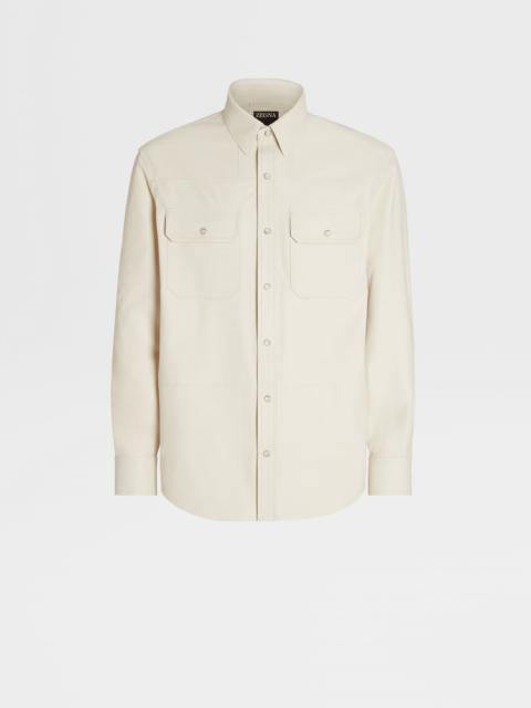 ZEGNA NUBUCK SHIRT