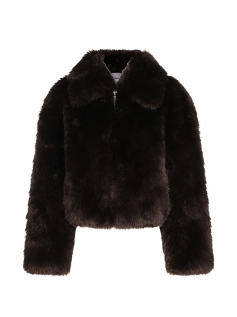 STAND STUDIO Aya faux-fur coat