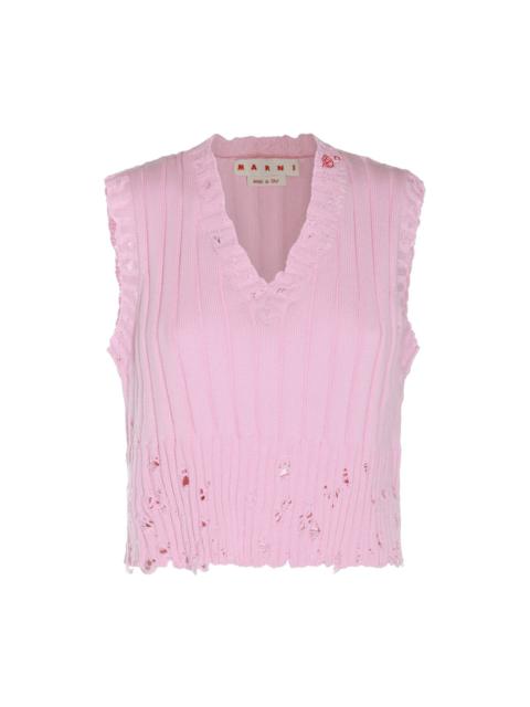pink cotton jumper