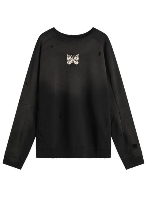 NEEDLES Needles Deconstructed Crew Neck Sweatshirt