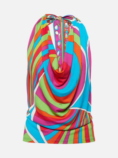 PUCCI Pesci printed top