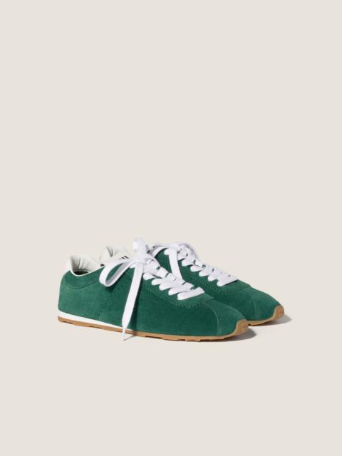 Miu Miu Plume suede sneakers