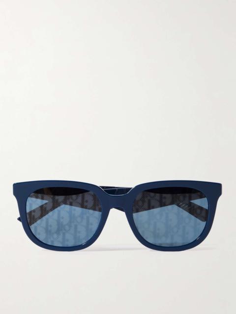 Dior B27 S3F D-Frame Logo-Detailed Acetate Sunglasses