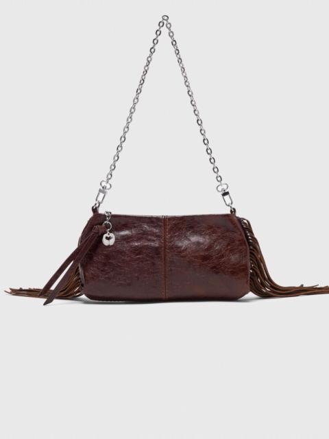 maje Patent leather Miss M Pouch bag