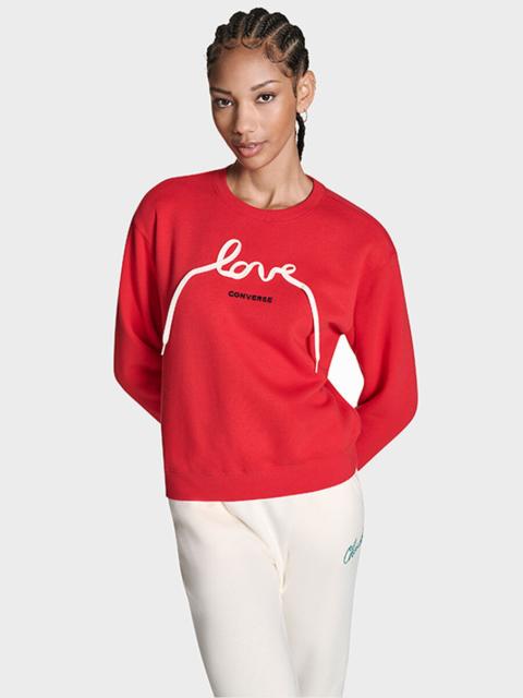 Converse Love Lace Long Sleeve T-Shirt