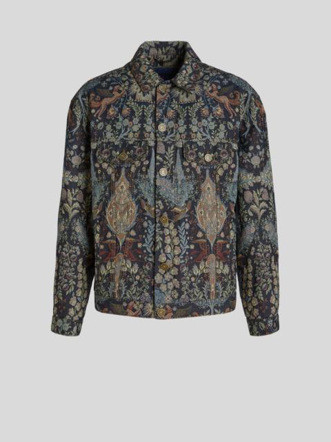 Etro JACQUARD DENIM JACKET