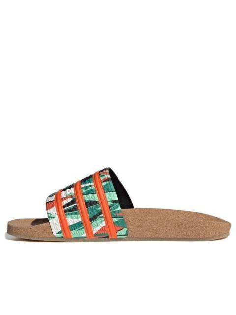 adidas Adilette "Plant and Grow" slides - GY2350 | REVERSIBLE