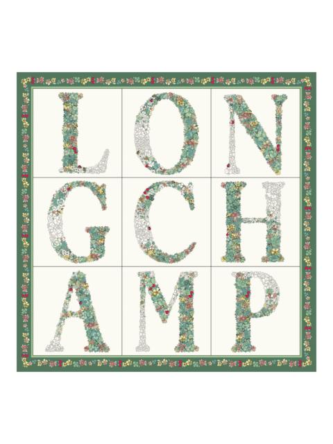 Longchamp Le Jardin Longchamp Silk scarf 50 Oregano - OTHER