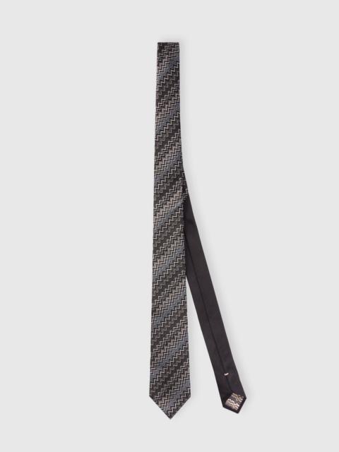 Missoni Silk zigzag tie