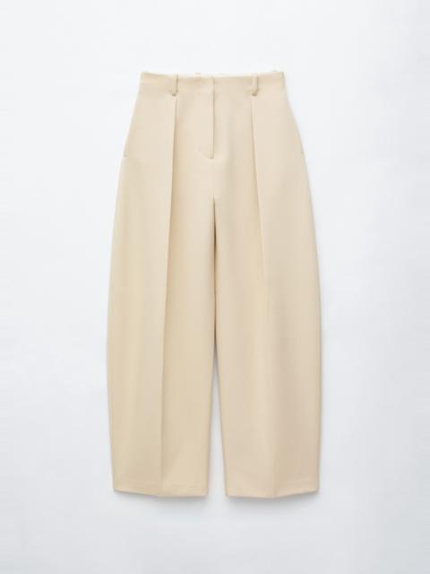 & Other Stories Sculptural Pleat Trousers