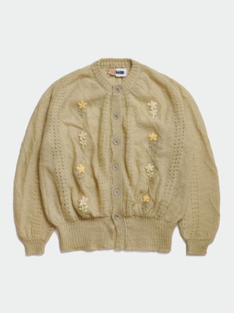 MAGLIANO Cormagliano Mohair Cardigan Yellow