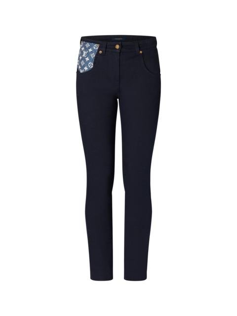 Louis Vuitton Monogram Pocket Skinny Jeans