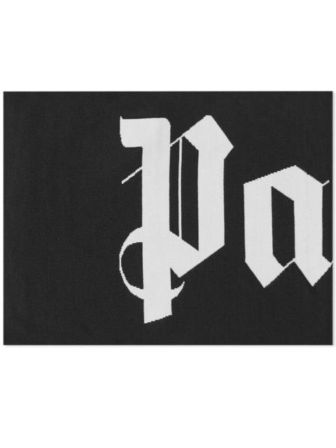 Palm Angels Palm Angels Macro Logo Scarf