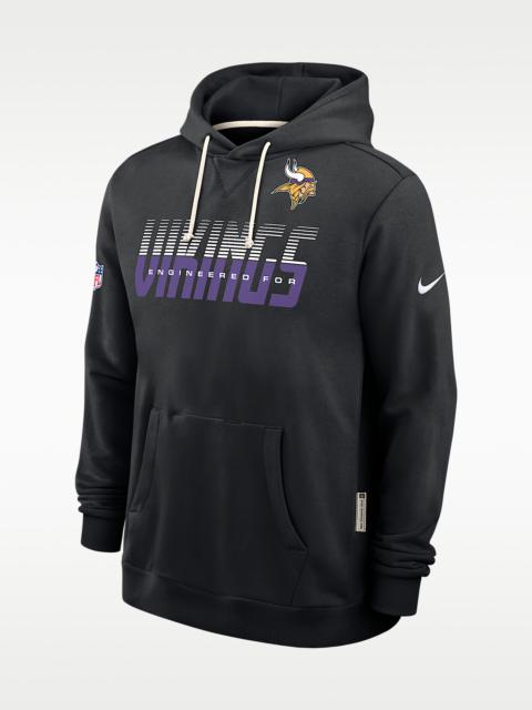 Nike Minnesota Vikings Sideline Standard Issue Men's Nike Dri-FIT NFL Pullover Hoodie