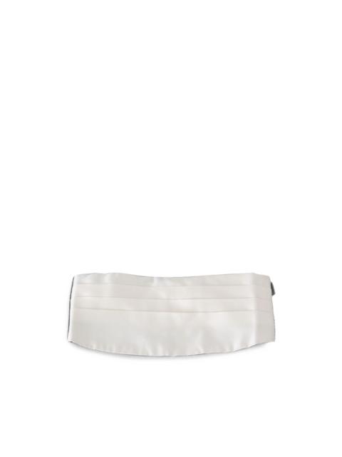 Dolce & Gabbana pleated silk cummerbund